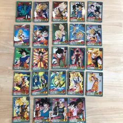 Dragon Ball Z Carddass Super Battle 71 Card Set Used Collectible - Image 2