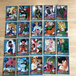 Dragon Ball Z Carddass Super Battle 71 Card Set Used Collectible - Image 3