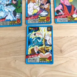 Dragon Ball Z Carddass Super Battle 71 Card Set Used Collectible - Image 4