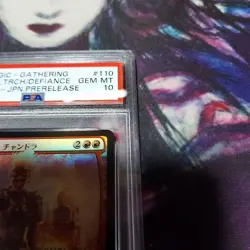 Chandra Torch of Defiance PSA10 Foil Prelease Card Red Magic MTG - Image 4