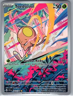Toedscool 201/198 SV01: Scarlet & Violet Base Set - Pokemon Card - NM - Image 1