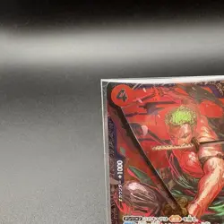 2025 One Piece Card Game ST21-015 Roronoa Zoro SR Flagship Winner Alt Art JP - Image 3