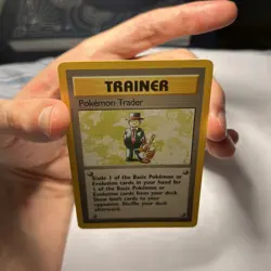 1999 Pokemon TCG Pokemon Trader 77/102 Base Set Rare Vintage Card WOTC LP - Image 4