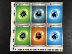 Pokemon TCG - Scarlet & Violet - Uncut Sheet Piece - 6 & 4 Card ❌ mimiman46 ❌ - Image 2