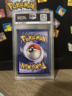 Dragonite 1999 Black Star Promo 5 WB Movie Promo Pokemon Card PSA 8 - Image 2
