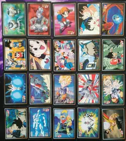 Lot 20 Cartes Dragon Ball GT Panini serie 1 italienne Part cards set ita italy - Image 1