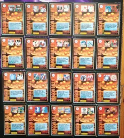 Lot 20 Cartes Dragon Ball GT Panini serie 1 italienne Part cards set ita italy - Image 2