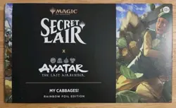 My Cabbages! - MTG Avatar: The Last Airbender - Rainbow Foil - New - Sealed - Image 1