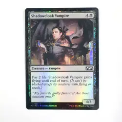 Shadowcloak Vampire 113 - MTG - Core Set 2015 (M15) - NM Foil - Image 1