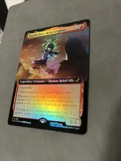 Magic The Gathering Avatar - Smellerbee Rebel Fighter R 198 Extended Art Foil - Image 2