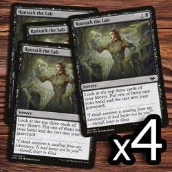 4x Ransack the Lab - NM - Modern Horizons 1 - Magic the Gathering - Image 1