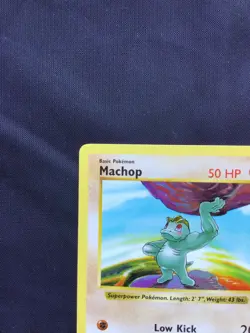 Pokemon Cards: Base Set Shadowless Common: Machop 52/102 - Image 2