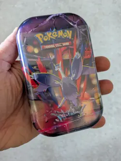New Pokemon TCG Mega Evolution Mega Latias Mini Tin - New & Sealed - Image 1