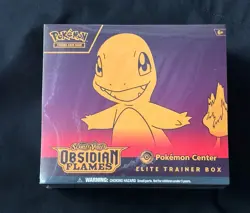 Pokemon TCG Scarlet & Violet Obsidian Flames Pokemon Center Exclusive ETB Sealed - Image 1