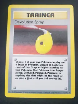 Pokemon - Base Set Devolution Spray 72/102 LP - Image 1
