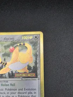 Pokemon TCG 2006 Ampharos (Delta Species) 1/101 Dragon Frontiers Reverse Holo -C - Image 4