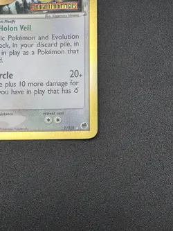 Pokemon TCG 2006 Ampharos (Delta Species) 1/101 Dragon Frontiers Reverse Holo -C - Image 5