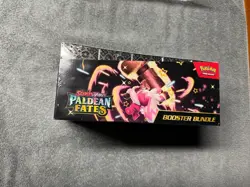 Pokemon Scarlet & Violet Paldean Fates Sealed Booster Bundle Display - Image 2