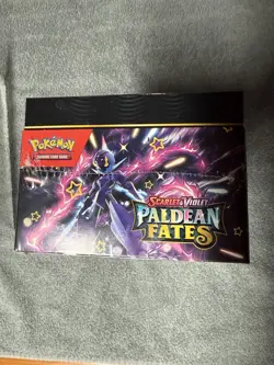 Pokemon Scarlet & Violet Paldean Fates Sealed Booster Bundle Display - Image 4