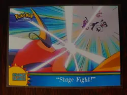Pokemon - Topps - Stage Fight OR7 - NH - TV Animation Edition - Image 1