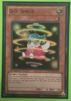 2011 Yu-Gi-Oh! Storm of Ragnarok 1st Edition DD Sprite #STOR-EN004 LP - Image 1