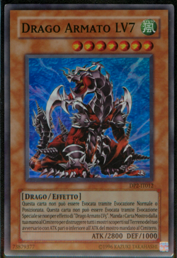 DRAGO ARMATO LV7 • (Armed Dragon Lv7) • Super R • DP2 IT012 • Unl • Yugioh! - Image 1