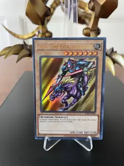 Gaia The Fierce Knight LOB-EN006 Legend of Blue Eyes White Dragon (25th... - Image 1