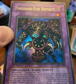 Thousand-Eyes Restrict PSV-084 1st Edition Ultra Rare FULL HOLO MISPRINT - VLP - Image 3