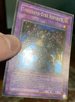 Thousand-Eyes Restrict PSV-084 1st Edition Ultra Rare FULL HOLO MISPRINT - VLP - Image 4
