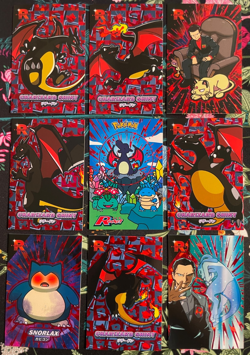 ?x9 lot Shiny Charizard Mewtwo Pokemon Card Database Red Box Hits Complete Set? - Image 1