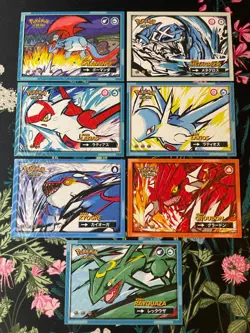 ?? x7 Lot Latios Rayquaza Kyogre Groudon Safari 2.0 Non-TCG Holo Pokemon Cards?? - Image 1