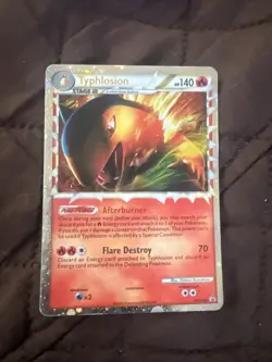 Pokemon Card TCG Typhlosion (Prime) HGSS09 Black Star Promo Ultra Rare Holo NM+ - Image 1
