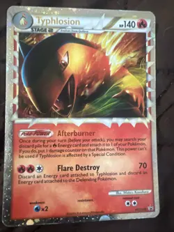 Pokemon Card TCG Typhlosion (Prime) HGSS09 Black Star Promo Ultra Rare Holo NM+ - Image 2