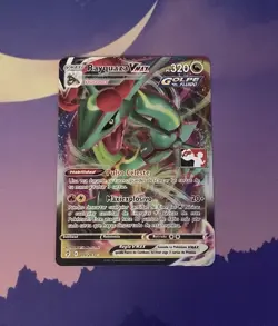 SPANISH Prize Pack Rayquaza VMAX 111/203 Play Series Prize Pack Card - Image 1