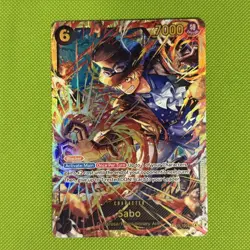Sabo SEC OP13-120 One Piece Card Game Carrying On His Will NM English - Image 1