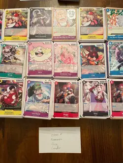 One Piece - 2800+ Card C/UC, Rare, Foil - NM - BULK LOT - Image 3