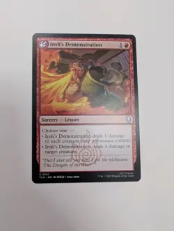 MTG - Iroh's Demonstration - Avatar: The Last Airbender NM/M Condition - Image 1