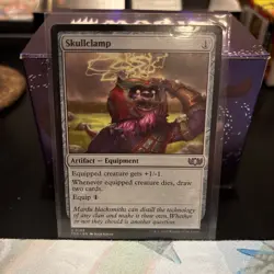 MTG x1 Skullclamp Commander: Tarkir: Dragonstorm Regular NM - Image 1