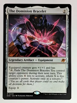(Normal) The Dominion Bracelet (239) Edge of Eternities Mtg NM - Image 1