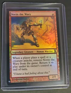 MTG Norin the Wary The List Reprints Foil MP X1 Magic The Gathering - Image 1
