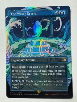 MTG Final Fantasy Set of Crystals WATER / WIND / EARTH / FIRE / DARKNESS - Image 4