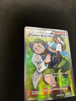 Pokemon TCG Professor Birch's Observations 159/160 Holo Full Art LP/NM - Image 2