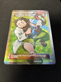Pokemon TCG Professor Birch's Observations 159/160 Holo Full Art LP/NM - Image 4