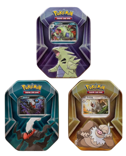 Pokemon TCG: Triple Whammy Tins Lot Of 3 Complete Set New Factory Sealed - Image 2