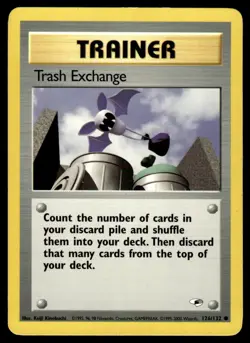 Pokemon TCG Gym Heros #126/132 Trash Exchange LP - Image 1