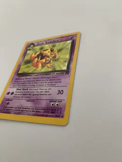 Dark Kadabra 39/82 Non Holo Team Rocket Pokemon TCG WoC - Image 3
