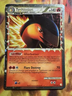Typhlosion (Prime) 110/123 Heartgold & Soulsilver Holo LP - Pokemon TCG - Image 1