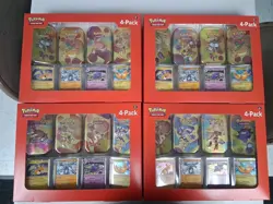 Pokemon Scarlet & Violet 151 Mini Tin Sam's Club 4-Pack - Image 1