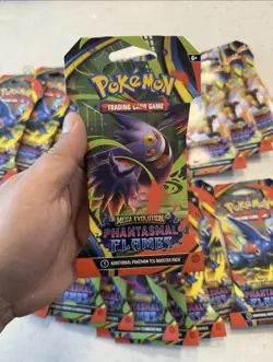 Phantasmal Flames Sleeved Booster Pack LOT x10 SEALED ✅ IN HAND ✅ Pokemon TCG - Image 1