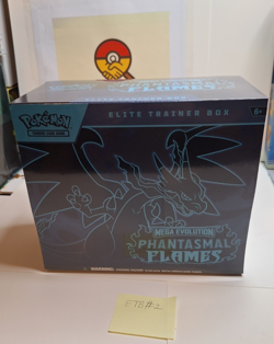 Pokemon Mega Evolution Phantasmal Flames Elite Trainer Box ETB Sealed - Image 1